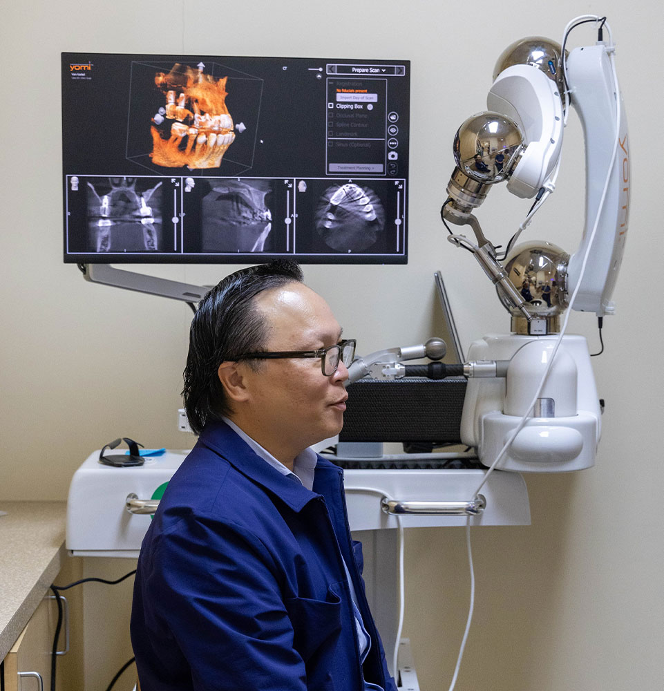 dr truong with yomi robot